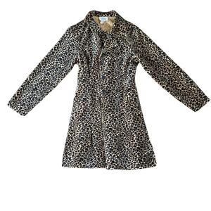 Cheetah print duster size medium